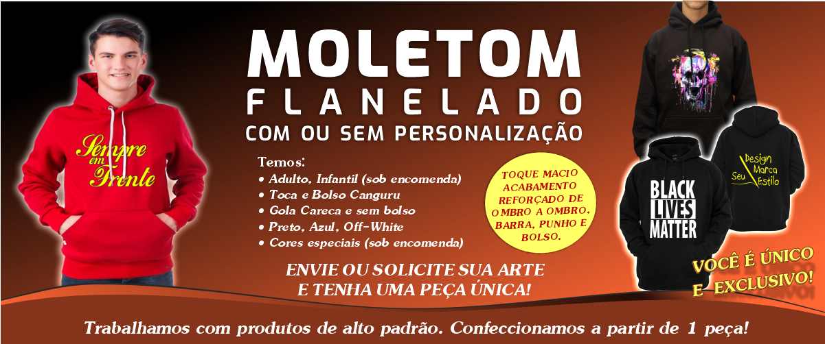 Moletom Flanelado